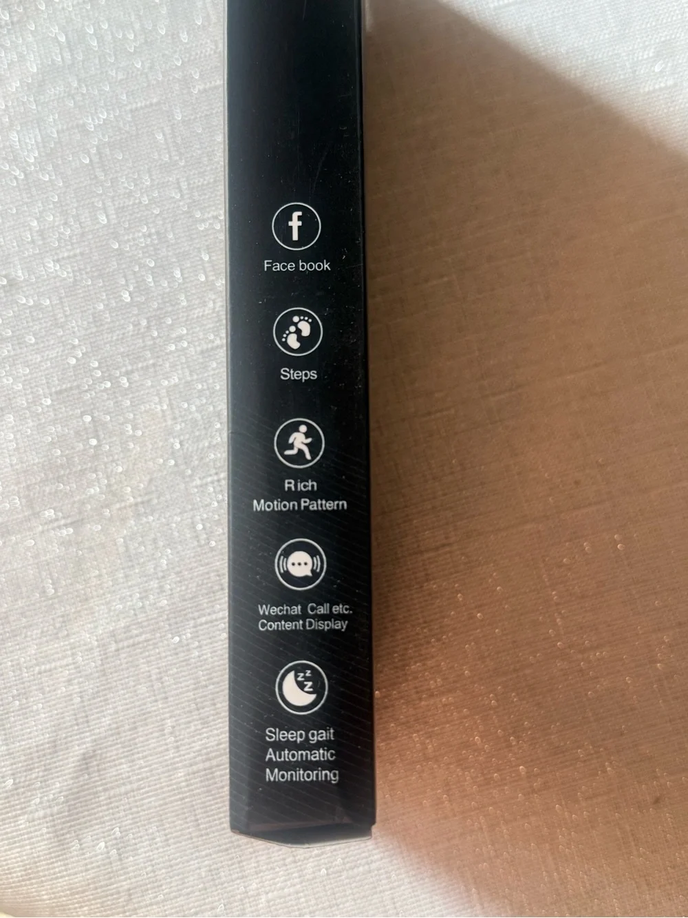 New M5 Smart Bracelet Fitness Tracker Bluetooth Smart Watch Black
